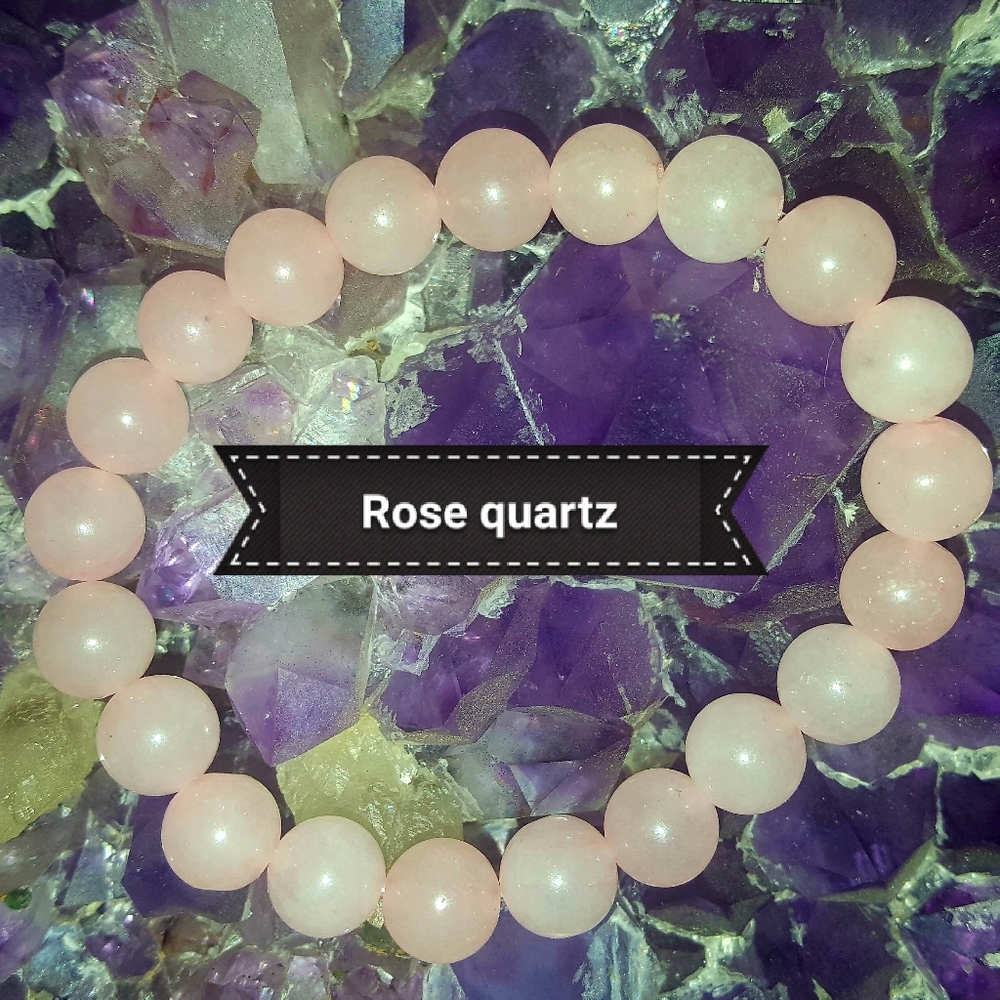 Rose quartz bracelet